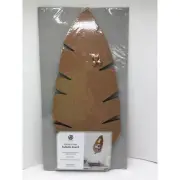 Ubrands Banana Leaf Bulletin Board with 2 push pins NIP