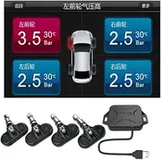 HD Android TPMS for Car Radio DVD Player USB TMPS Tire Pressure Monitoring System Spare Tyre Internal External Sensor Auto