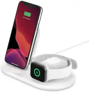 Belkin 3-in-1 Wireless Charger Dock White - WIZ001auWH