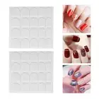 10pcs Nail Sticky Tape Double-sided Lightweight False Nail Glue Sticker Clear