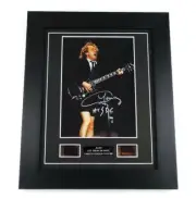AC/DC ANGUS YOUNG Signed PREPRINT AC DC FILM CELL LET THERE BE ROCK FRAMED GIFT