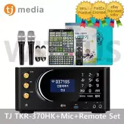 TJ Media TKR-370HK Home Karaoke Machine + TM-G20 Mic +TIR-1090 Remote+Song Book_
