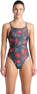[arena] Women's Performance Floral Lace Back Plus Training Swimsuit Ladies Bathing Suit