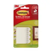 4 Pack 3M Command Picture Hanging Strips Small - White