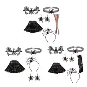 Halloween Fancy Dress up Accessories Animal Cloak Eyemask, Headband, Necklace