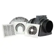 HPM 150mm Inline Exhaust Fan Kit