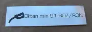 Porsche 914 octane sticker new repro item auto atlanta