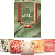 Known Stranger | Jade Wisdom | Mixed Range Tea| 5 Flavours x 3 Tea Bags (x15 Tea Bag Total) Oriental Rooibos Chrysanthemum, Blooming Jasmine Chrysanthemum, Red Bean Barley, Pu’er Goji, Oriental Ginger