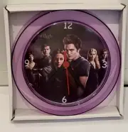 Twilight Purple 7" Purple novelty wall/desk clock Brand new