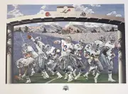 Merv Corning Super Bowl XXVII 1993 Dallas Cowboys vs. Buffalo Bills