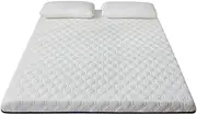 Thickened Latex Soft Mattress,Portable Japanese Floor Mattress,Foldable Mattress Tatami Pad,Soft Futon Bed Mattress,Thick Folding Sleeping Pad,Breathable Floor Lounger Guest Bed