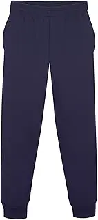 [Hanes] Boys EcoSmart Jogger Sweatpants w/Pockets OD089 Navy XL