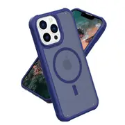 IPhone 13 Pro Max Case,Compatible With MagSafe,Military-Grade Protective Case,Scratch-Resistant Back Cover-Blue