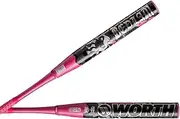 Worth | 2025 | Bedlam Slowpitch Softball Bat | USSSA | 13.5" Barrel | Balanced | 2-Piece | 28 Inch