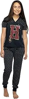 [INTIMO] Harry Potter Girls' H is for Harry Gryffindor Athletic Jogger 2 PC Pajama Set