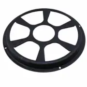 10" Black Car Speaker Cover Iron Audio Frosted Speaker Protect Guard Universal
