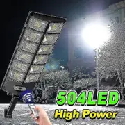 Super Bright 9000w Solar Outdoor Led Light Low Energy Consumption Solar Lights Waterproof Induction Garden Outdoors Street Lamp