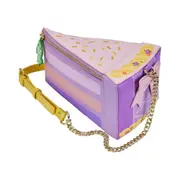 Tangled Cake Womens Crossbody/Sling Bag Cosplay Purple 9.5x6in