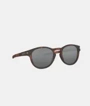 Oakley Latch Sunglasses in Matte Brown Tortoise Prizm Black - Size -