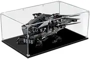 Acrylic Display Case for Lego 10327 Icons Dune Atreides Royal Ornithopter Figure Storage Box Dust Proof Glue Free