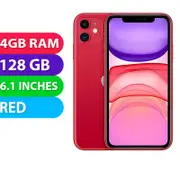 Apple iPhone 11 Australian Stock (128GB, Red) - Refurbished (Excellent)
