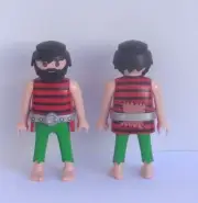 Playmobil Asterix 1 x Viking Black Beard/Hair Gaul/Viking Good Condition