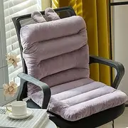 High Back Chair Cushions, Non-Slip Crystal Velvet Seat Pads, Thickened One-Piece Rocking Chair Seat Cushion for Garden Patio Lounge Chair,E,100 * 45cm