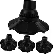 Mipcase 4Pcs Chair Leg Protectors Scratch Furniture Caps for Floors Durable Non Slip Feet Covers for Camping Chairs and Tables Resistant