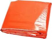 Yardwe Emergency Rain Poncho Waterproof Warm Outerwear Reusable Pe Material Compact for Outdoor Activities