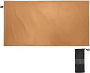 GAIGEO Bronze Sand Free Beach Towel Extra Large Beach Towels Oversized Quick Drying Towels for Travel Summer Beach Vacation Essentials 71 x 31 Inch