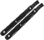 HOMSFOU 1 Pair HDD Bracket Drive Rail for Chassis HDD Computer Case Computer Mount Chassis HDD Mounting Rail Computer Supply Abs Black