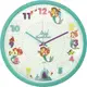 大賀屋 日貨 小美人魚 時鐘 鐘 掛鐘 時間 客廳 卡通 可愛 迪士尼 美人魚 DISNEY 正版 J00015785