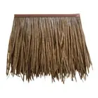 DIY Artificial Grass Thatch Roofing Flame Retardant 20x20inch Bar Hut Grass