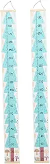 GLSTOY 2pcs Simple Height Ruler Height Wall Chart Wall Ruler for Height Growth Chart for Classroom Measurement Height Height Wall Chart Height Tracker