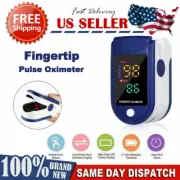 Portable Finger Pulse Oximeter Heart Rate SPO2 Monitor Blood Oxygen LED USA