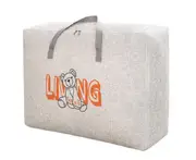 031 2Pcs Storage Bag Portable Large Capacity Quilt Clothing Storage Bag