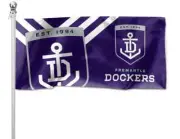 Fremantle Dockers AFL Polyester Flag Many Sizes No Pole