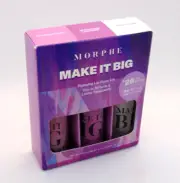 MORPHE MAKE IT BIG Plumping Lip Gloss Trio 3x0.13oz/4ml NIB