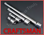 CRAFTSMAN HAND TOOLS 4pc 1/2 drive ratchet wrench socket extension set FREE SHIP