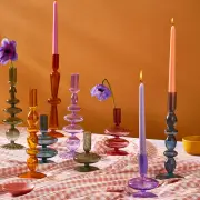 Retro Candlestick Tall Cypress Size 9X9X28cm by MyHouse-Tall