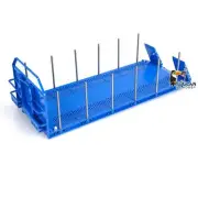1: 14 Blue Timber Flatbed for 10x10 RC Hydraulic Full Dumper Truck 8x8 Dump Car