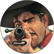 Slipmat Slip Mat Scratch Pad Felt for any 12" LP DJ Vinyl Turntable Record Player Custom Graphical - Wild West 17