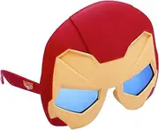 [Sun-Staches] Sun Staches Iron Man Big Characters Eye Mask