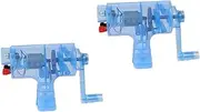 CANIGHT 2pcs Power Kit Education Hand Crank Electricity Generator Science Kit Kids Physics Educational Tool