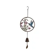 Willow & Silk Hummingbird Laser-Cut Hanging Bell Home Decor/Ornament 23x65cm