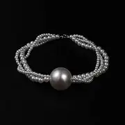 Sex Bondage SM Pearl Sex Mouth Gag BDSM Bondage Open Mouth Gag Ball Erotic Adult Sex Toy For Women Couples Gag for Couples on Bed Restraints Toys