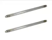 Twin Value Pack 8 Watt T5 Bi Pin (2 Pin) UVC Germicidal Replacement Lamp Bulbs