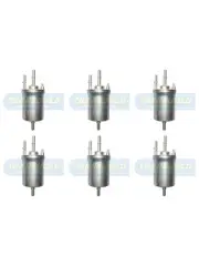 6 x Transgold Fuel Filter fits Volkswagen Jetta 2.0 162,163 TSI (for: Volkswagen)