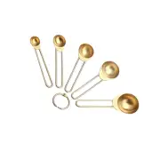 5PCS Small Tablespoon Measuring Spoons Cups Stainless Steel Measuring Spoons