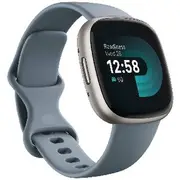 Fitbit Versa 4 Smart Watch Blue/Platinum